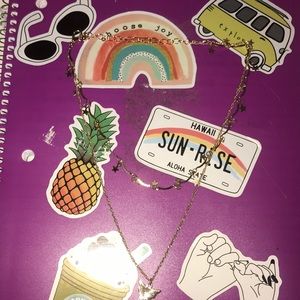 Cute butterfly charm necklace. ( pick up only! )